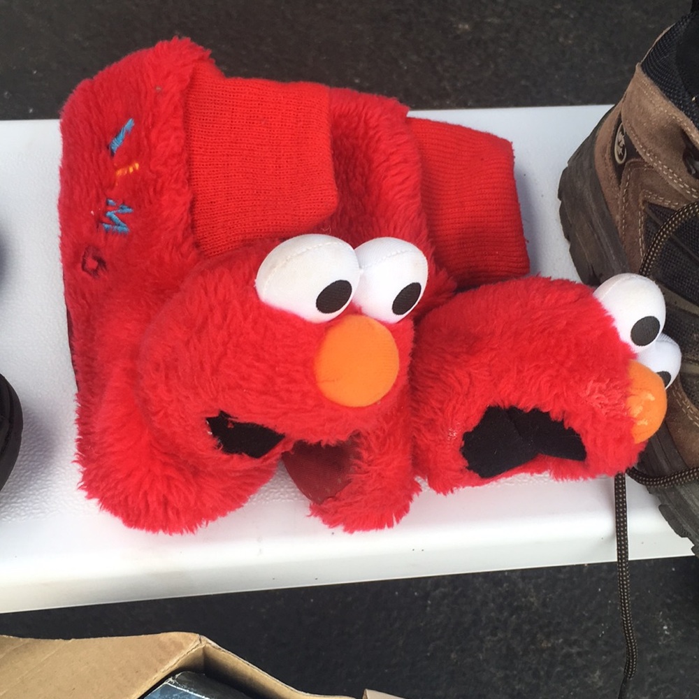 Toddler Elmo slippers